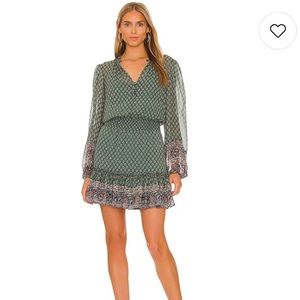 Veronica Beard Destiny Dress in Seaglass Multi in size 0